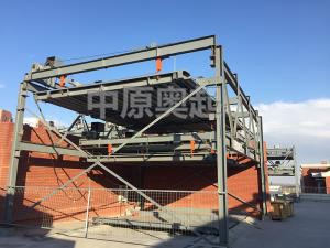 天津彩虹苑小區(qū)升降橫移3層停車項目